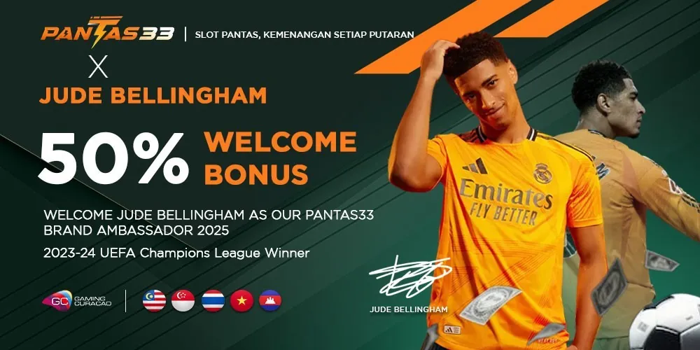 PANTAS33 Welcome Bonus Member Baru β 50% Welcome Bonus PANTAS33